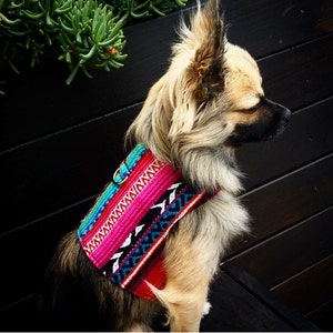 Mexican Dog Harness, Dog Vest, Pet Accessories, Chihuahua Harness, Pet Harness image 1