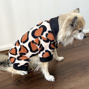 Dog Pyjamas, Dog Pajamas, Dog Onesie, Dog Clothes, Dog Warm Clothing, Dog PJs, Dog Apparel, Chihuahua Clothes, Dog Fleece Clothes