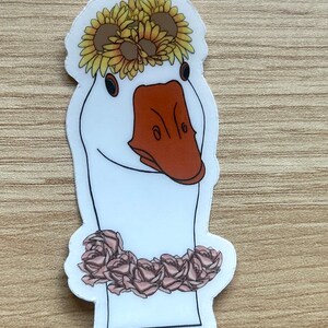 Fancy Goose Sticker