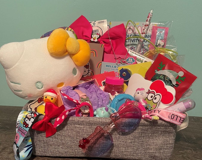 Deluxe Kids Premium Easter Gift Basket Basket Prefilled Etsy