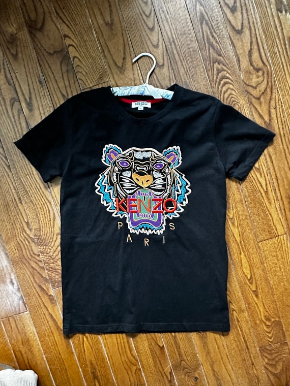 Vintage early 2K embroidered Kenzo t-shirt - image 1