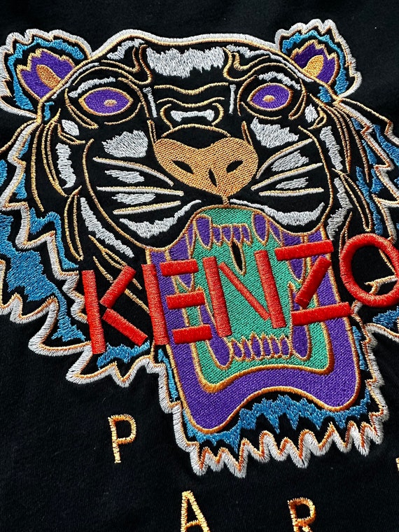 Vintage early 2K embroidered Kenzo t-shirt - image 2