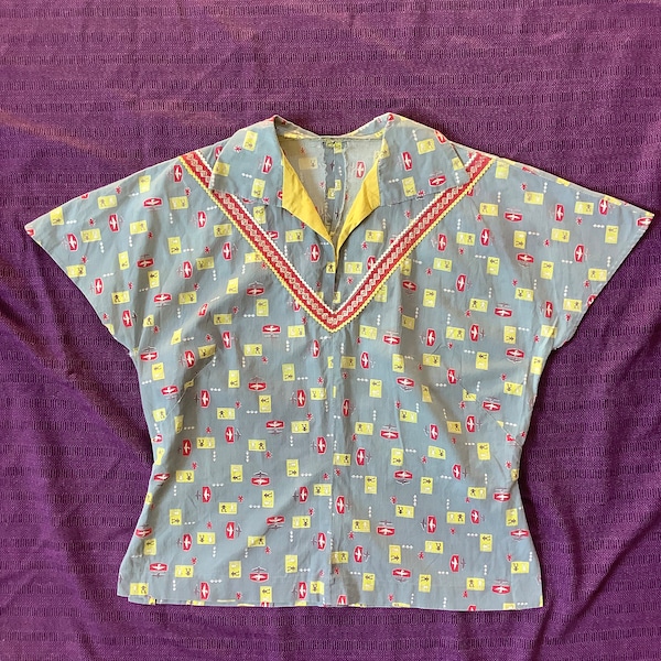 1930s Frill Blouse - Antique