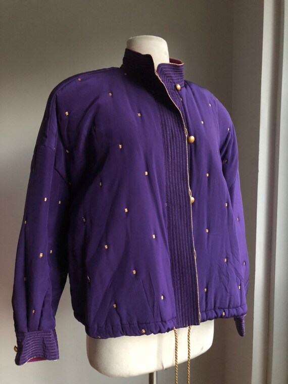 1980s bomber jacket - vintage bomber jacket - Elle