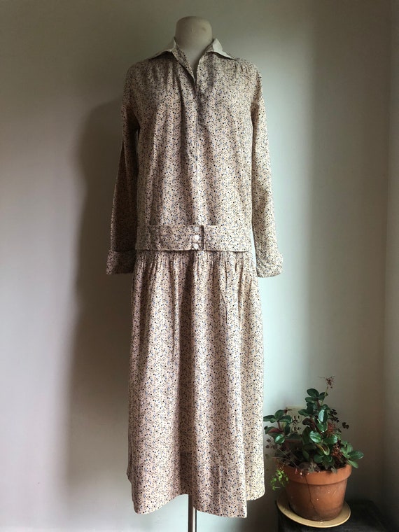Antique summer dress - cotton summer dress - Edwar
