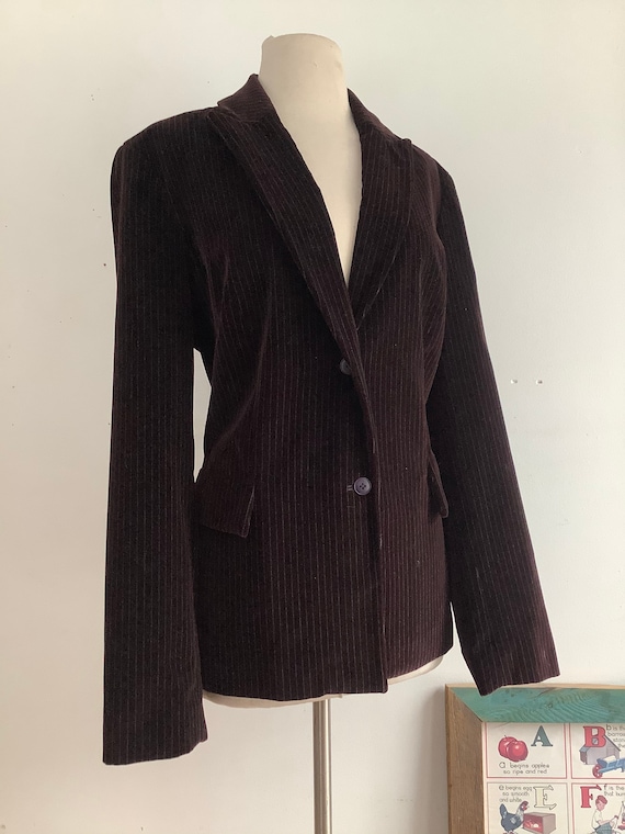 Vintage Calvin Klein pinstripe blazer - 1990s pins