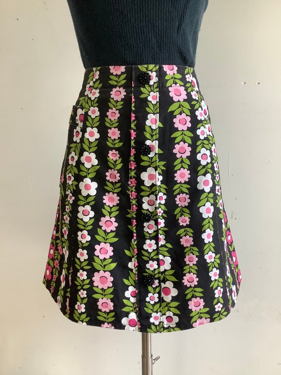 Vintage midi skirt - 1960s skirt - 1960s midi skir