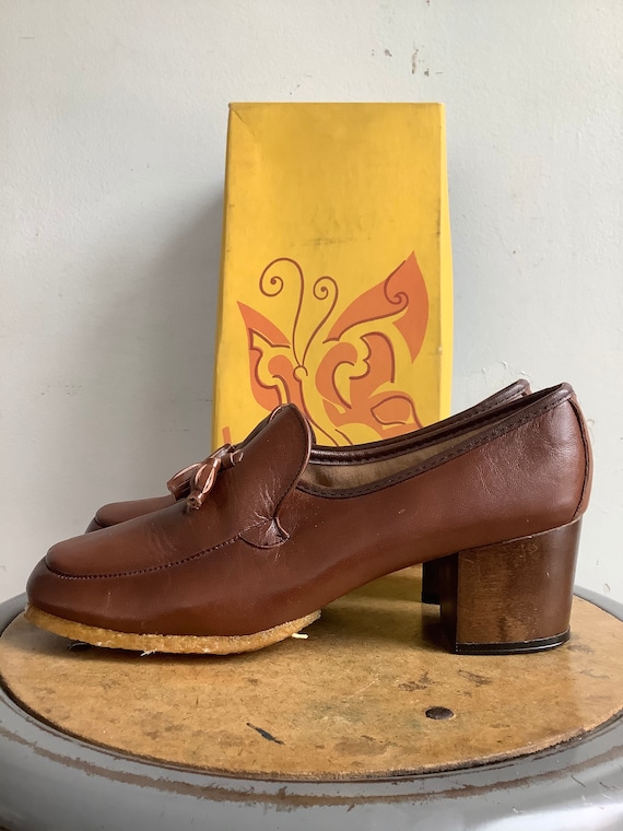 Vintage shoes - 1970s shoes - vintage viner casual