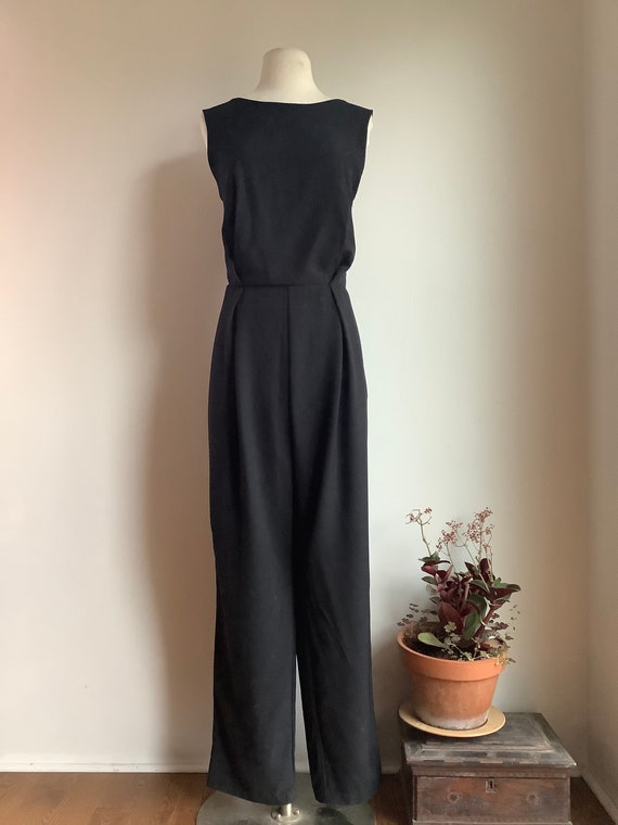 Vintage jumpsuit - 1990s jumpsuit - Red by Saks fi