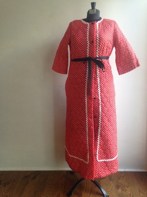 Vintage robe - Vintage coat - 1960s robe - 1960s c