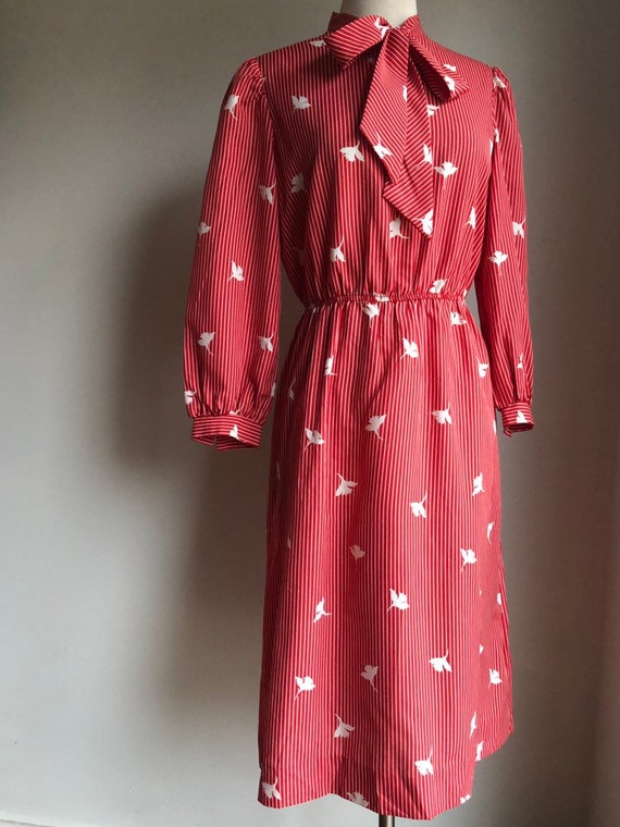 1980s dress - 1980s Lesley Fay dress - Vintage dre
