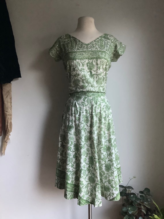 Vintage set - vintage women’s set - 1950s set - 19