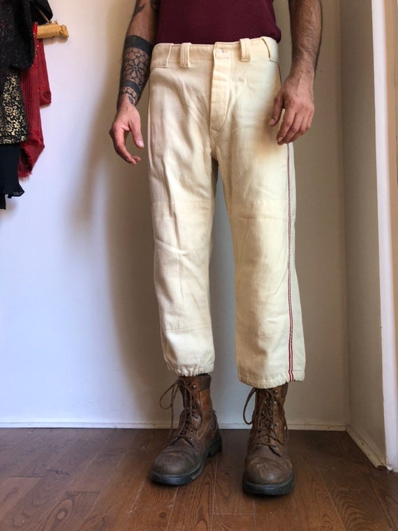 Vintage baseball pants - 1940s baseball pants - vi