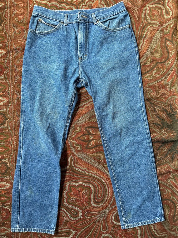 1980s Lee jeans straight cut
