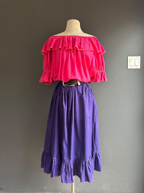 1980s Yves Saint Laurent summer beach dress