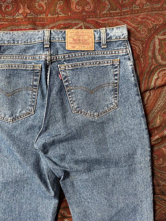 Vintage Levis 550 Red tab - image 6