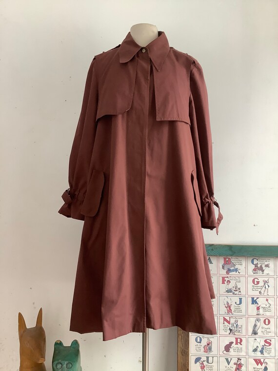 Vintage trench coat - 1970s trench coat - Fleet St