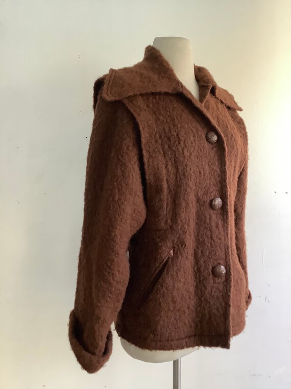 Vintage wool jacket - Christian Aujard jacket - 1… - image 2