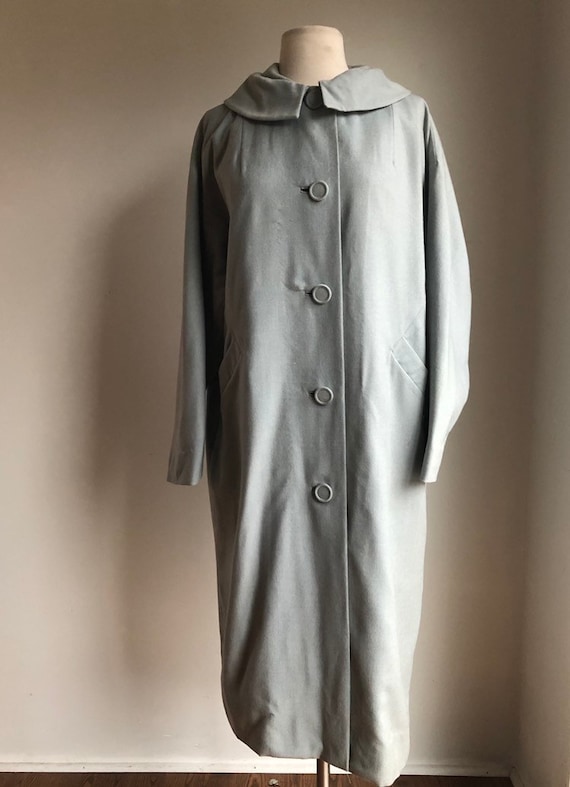 1960s light coat - 1960s women's coat - vintage wo