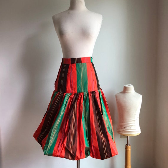 1980s skirt - 1980s full skirt - vintage skirt - 1