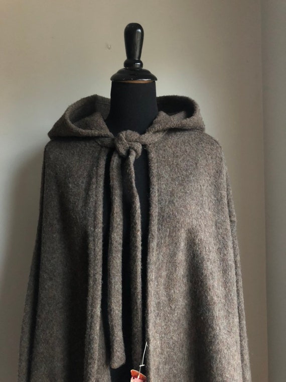 Vintage cape - wool cape - 1970s wool cape - 1970s