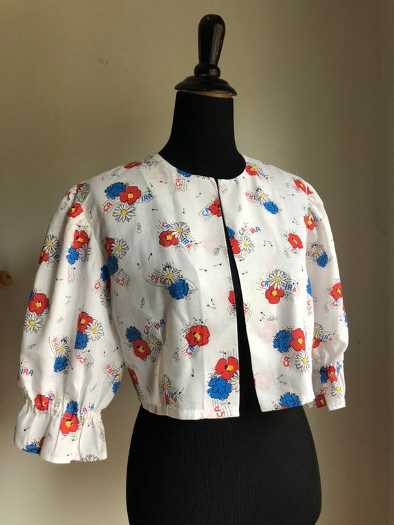 1950s bolero jacket - vintage bolero jacket - 1950