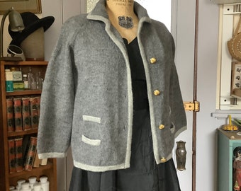 1950s wool cardigan by Bamberger’s - Made in Italy