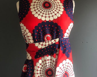 Early 1960s silk dress