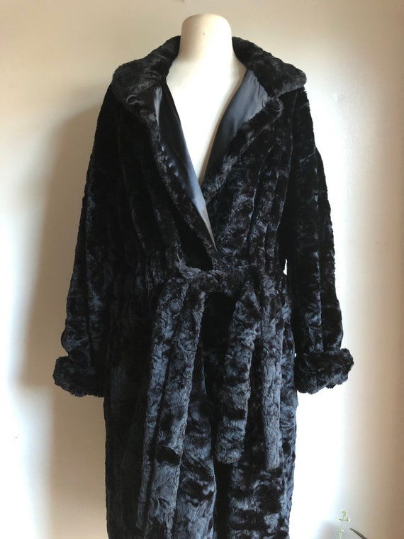 Vintage Sonia Rykiel coat - Sonia Rykiel faux fur… - image 1