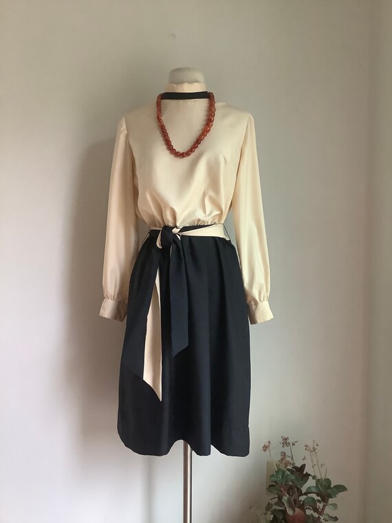 1950s dress - vintage dress - 1950s secretary dres