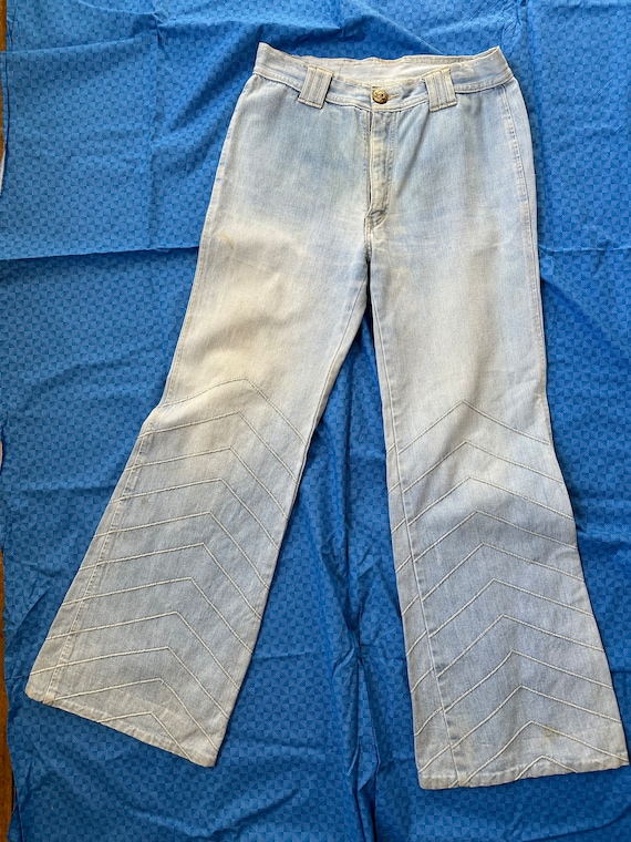 1970s Brittania bell bottom jeans