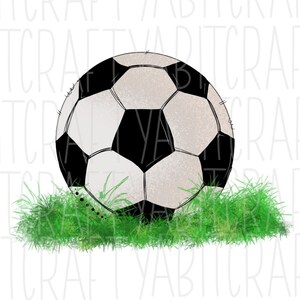 Soccer png, sublimation, digital download - hand drawn