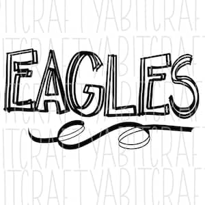 Eagles SVG, Png/sublimation Digital Download, Cricut, Silhouette ...