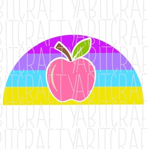 Profesor Apple/Estudiantes SVG, PNG, Sublimación, descarga digital, cricut, silueta, arte vectorial