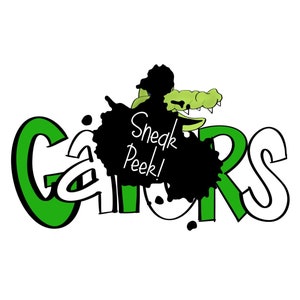 Gator/Alligator Pride PNG/Sublimation File, digital download - hand drawn