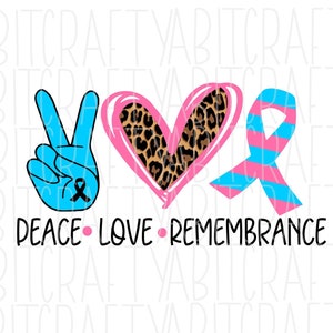 Peace Love Ricordo/Perdita infantile/Aborto spontaneo svg, png, sublimazione, download digitale, file di taglio cricut e silhouette, arte vettoriale