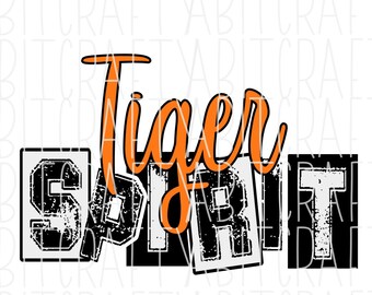 Digital nedladdning av Tigers Spirit PNG/sublimering