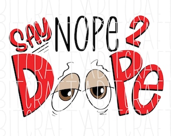 Say No/Too Cool for Drugs/Drug Free/No to Drugs/Drug Free/Too Cool, svg png, sublimation, digital download