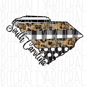 Mixed Pattern South Carolina PNG/Sublimation/Digital Download
