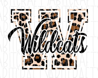 Wildcats png/Mascot/digital download/sublimation - 2 spellings included (purple comes with one spelling only)