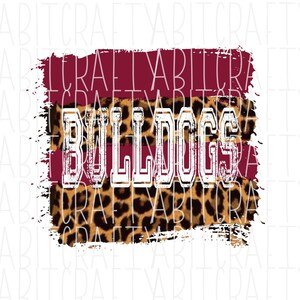 Bulldogs Splatter Maroon  png/sublimation/digital download