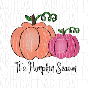 Pumpkins/Fall png, sublimation, digital download, water slide, print and cut- hand drawn