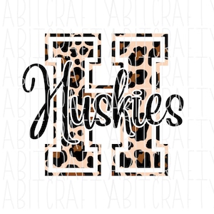 Huskies PNG/Sublimation Digital Download
