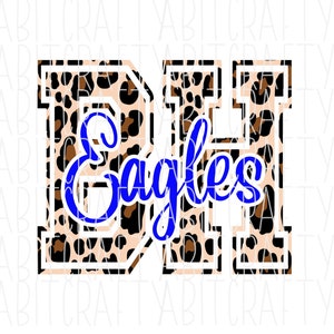 Leopard Eagles/Mascot/Team Spirit/Pride png/sublimation/digital download