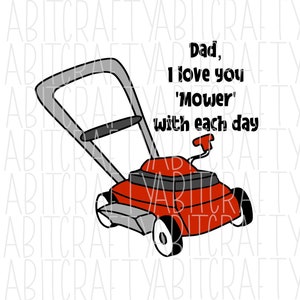 Papa/Vatertag/Rasenmäher SVG, PNG, Sublimation, digitaler Download, Vektorkunst, Cricut, Silhouette