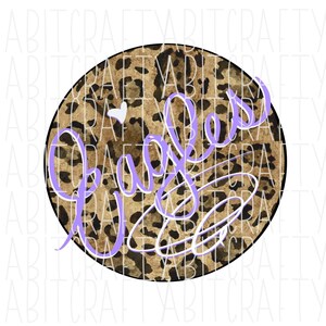 Leopard Adler/Zurück in die Schule/PNG/Sublimation/Print dann Cut/Digitaler Download