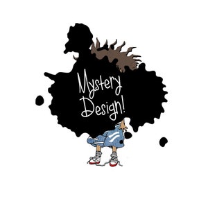 都会的/アフリカ系アメリカ人の漫画キャラクターのミステリーデザイン png、昇華、デジタルダウンロード