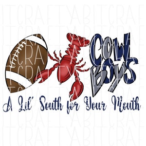 Crawfish and Football png, sublimation, Crawfish Sublimation, digital download, cricut, DTG, Print then Cut