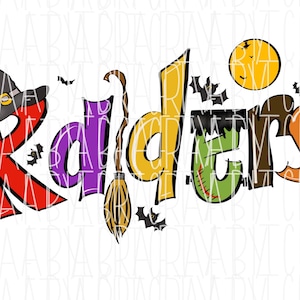 Raiders Halloween png/Mascot/digital download/sublimation