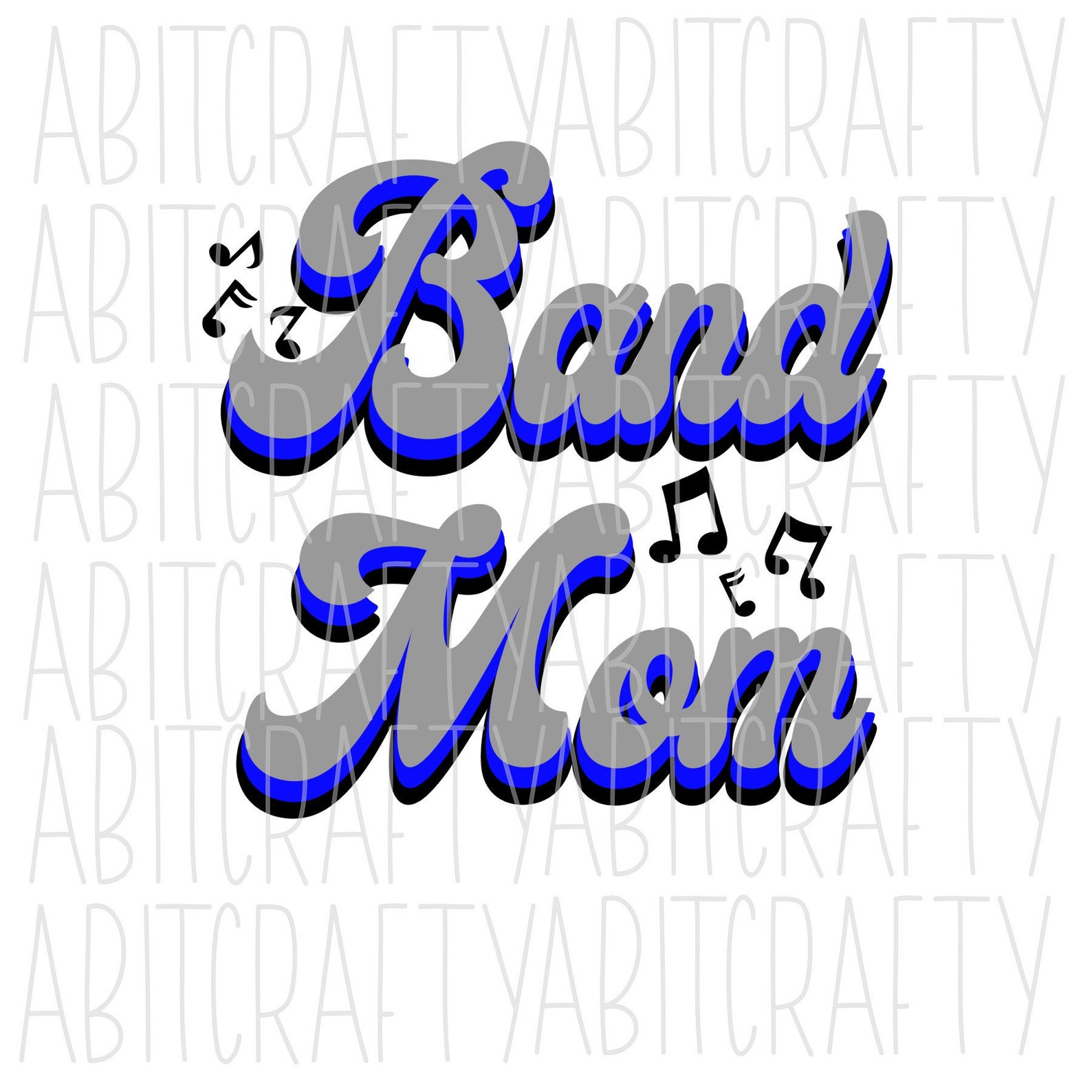 Band Svg Png Sublimation Digital Download Cricut | Etsy